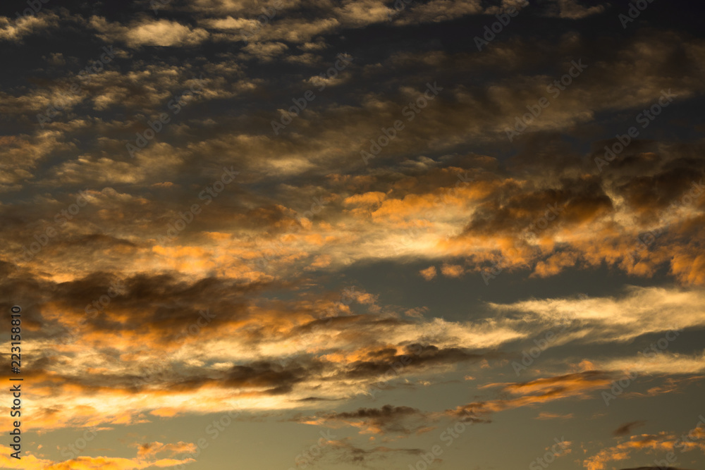 Fototapeta premium sunset over the sea