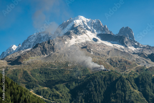 The Aiguille des Grands Montets (3,295 m) is a mountain in the Mont Blanc massif in Haute-Savoie, France.