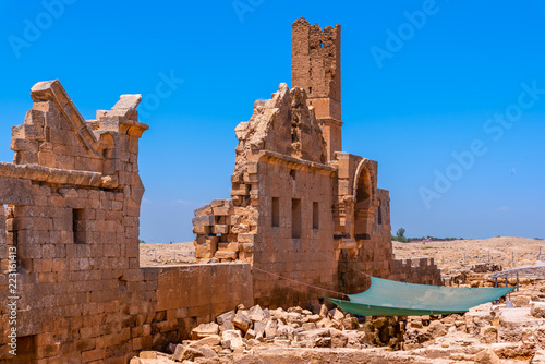 Ruins of University at Harran in Sanliurfa,Turkey