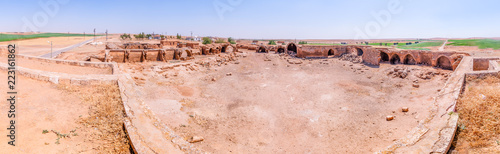 Han El Ba'rur,a Seljuk caravanserai in Harran photo