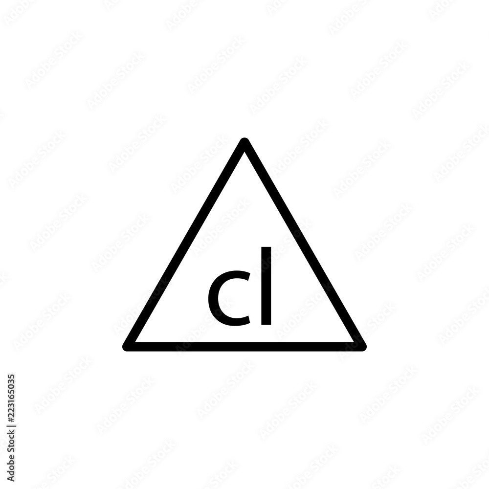 chlorine icon. Element of laundry icon for mobile concept and web apps. Thin line chlorine icon can be used for web and mobile chlorine icon. Element of laundry icon for mobile concept and web apps. Thin line chlorine icon can be used for web and mobile