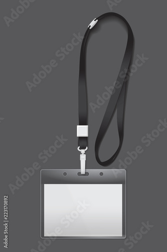 badge on a dark background for your design