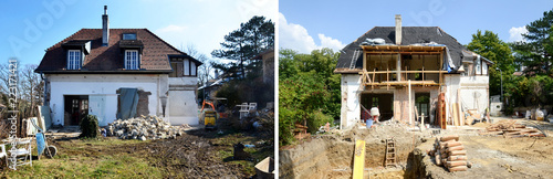 Baustelle Haus