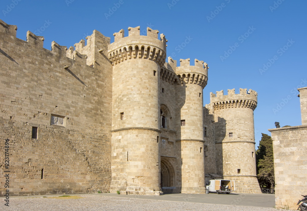 Palace of the Grand Master of Knights, Rhodes, Greece