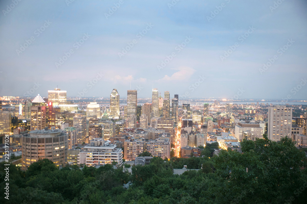 Montreal skline