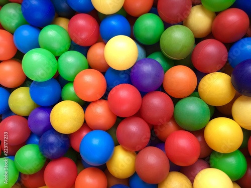Colorful ball pool