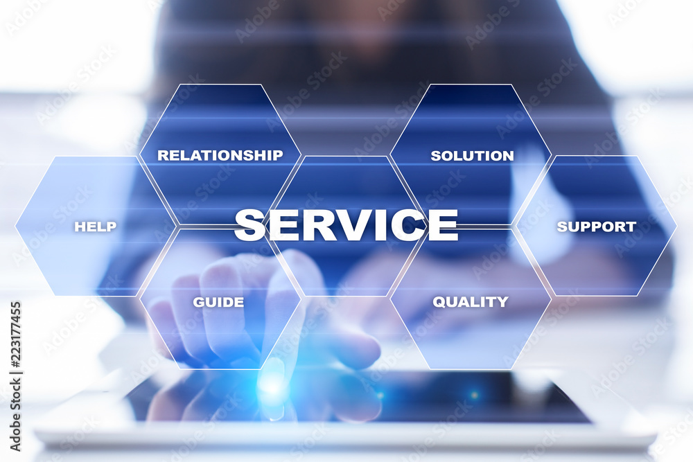 Customer service and relationship concept. Business concept. Customer service and relationship concept. Business concept.