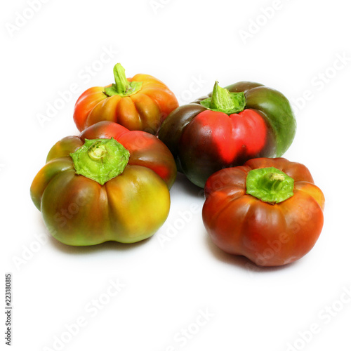 sweet pepper gogoshary on white background