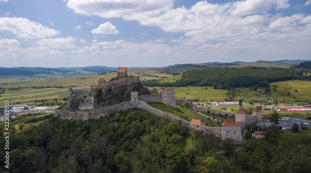 Romania peasant castle Rupea