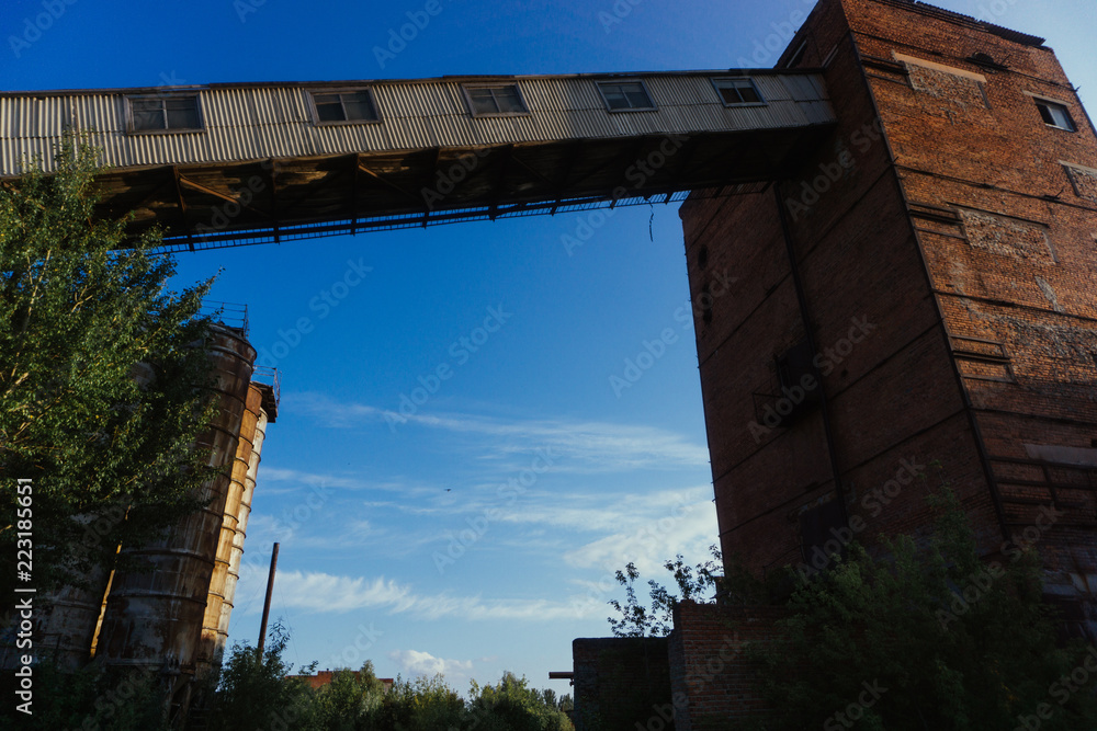 factory buildings