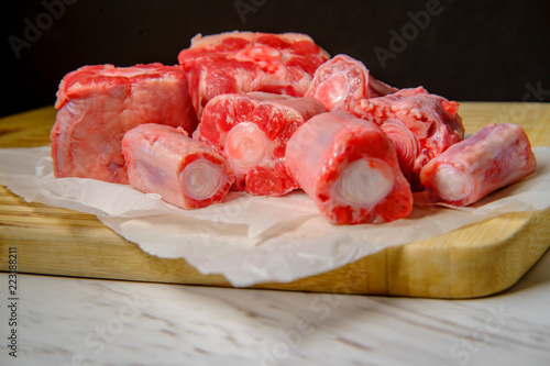 Oxtail Meat Cutting board