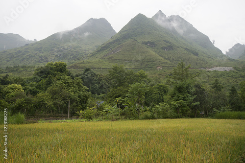 Karst mountains near Don Van, Ha Giang province, North Vietnam