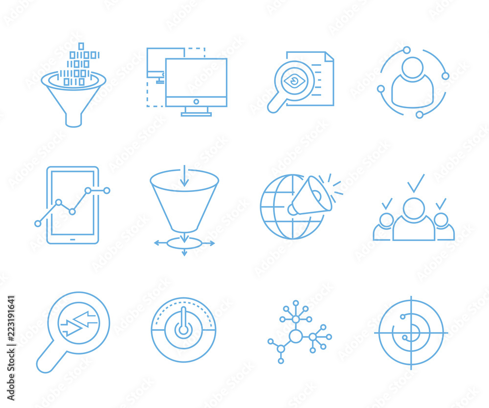 simple seo icons set, web and mobile UI simple seo icons set, web and mobile UI