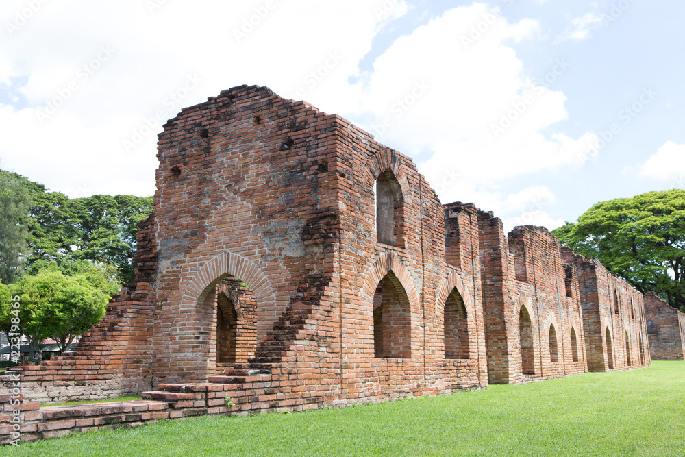 Ruins of Thai Historical Buildings