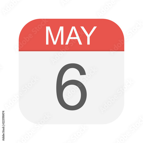 May 6 - Calendar Icon