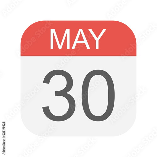 May 30 - Calendar Icon