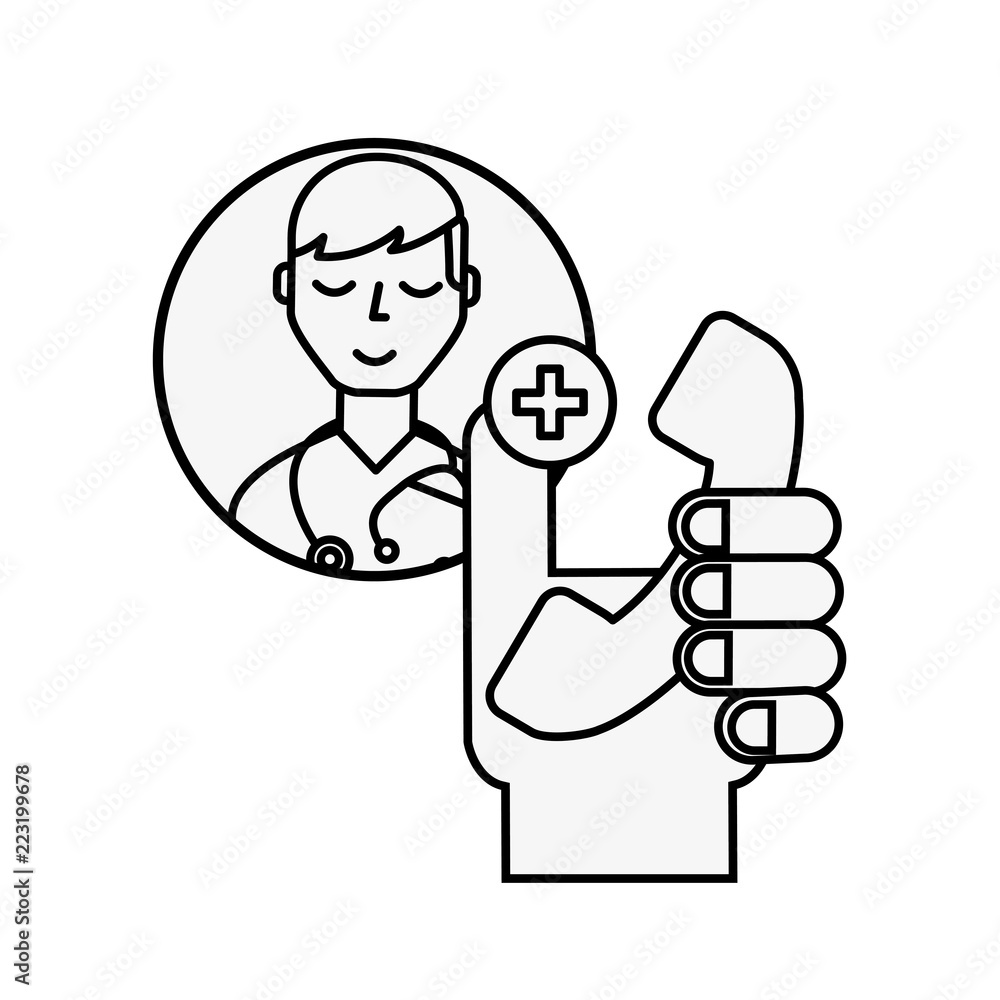 hand holding telephone medical doctor helpline hand holding telephone medical doctor helpline