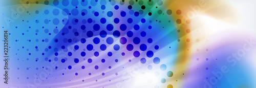 Wallpaper Mural Background abstract holographic fluid colors wave design Torontodigital.ca