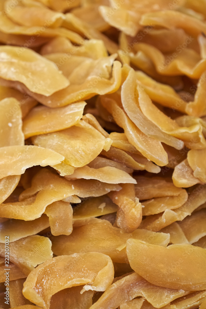 close up candied fruit coated with sugar close up candied fruit coated with sugar