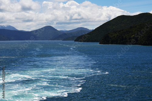 water near mountains