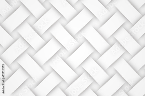 abstract vector geometric seamless easily simple minimal weave pattern art design on white background texture.