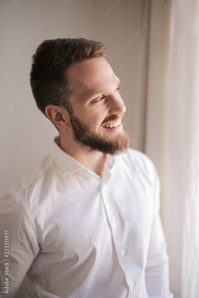 Fototapeta premium Confidence and happiness