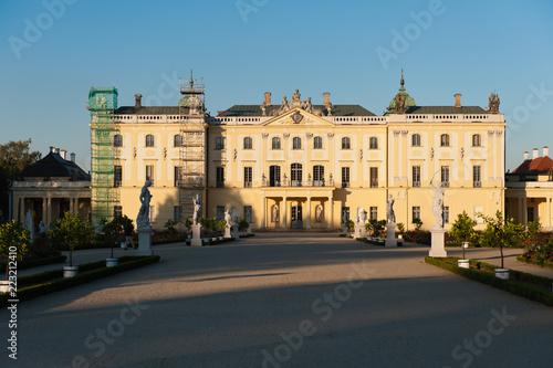 Branicki Palace in Białystok in Poland 