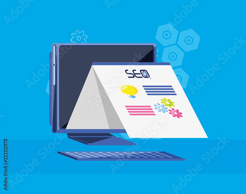 search engine optimization with desktop