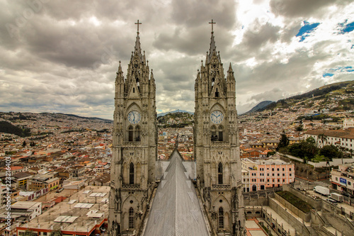 Quito skyline
