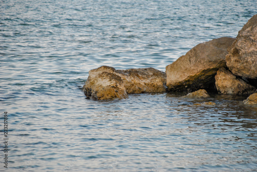 Fototapeta premium sea water along the coast