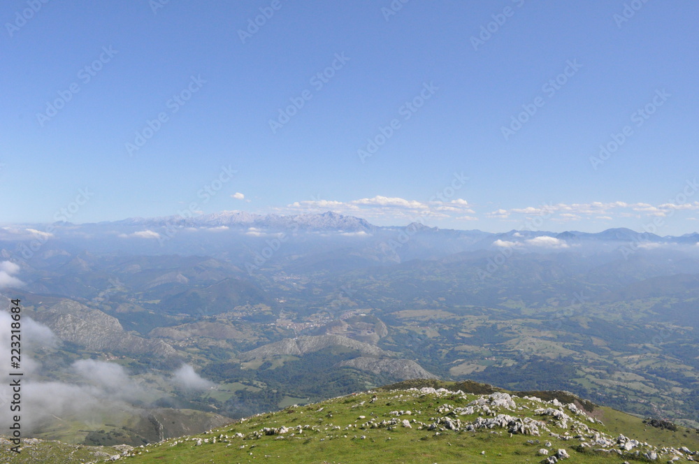 Fototapeta premium Paisaje Asturias
