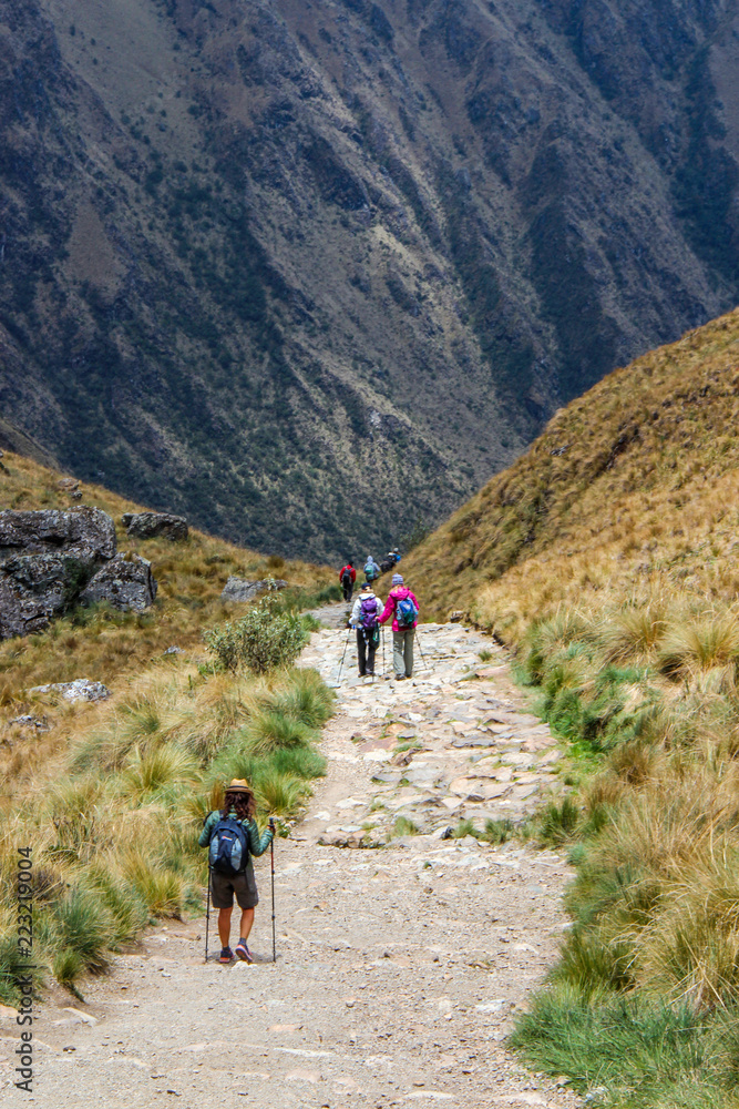 Walking the Inca trail
