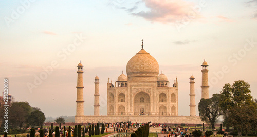 Taj Mahal looking majestic