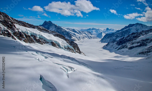Glacier of Aletsch views © Greg