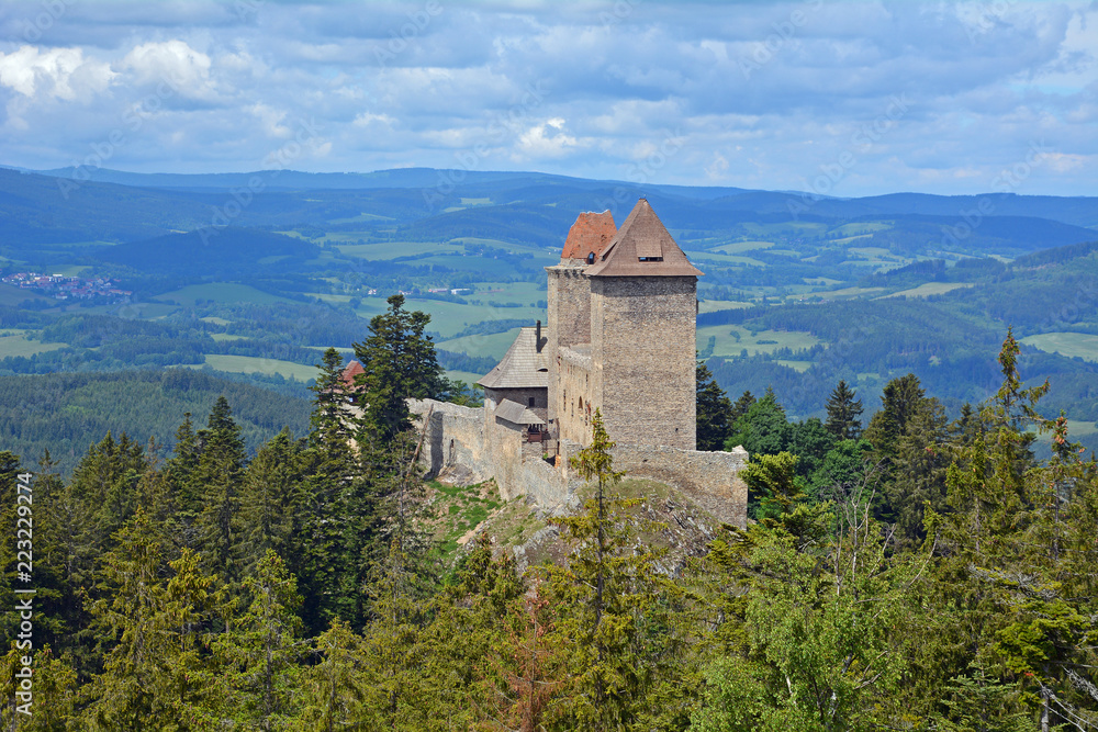 Burg Kašperk, Böhmerwald, Tschechien