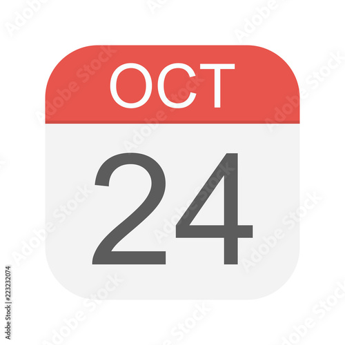 October 24 - Calendar Icon