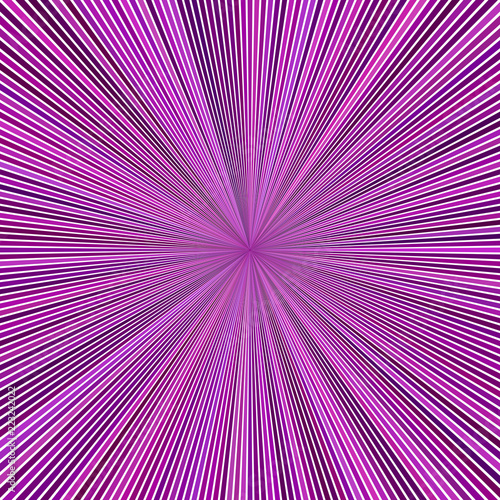 Purple abstract psychedelic starburst stripe background - vector explosion graphic design