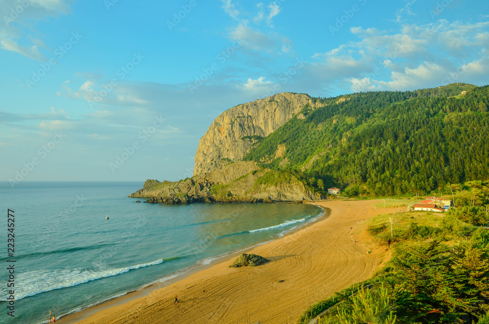 beach of Laga, Vizcaya, Basque Country 