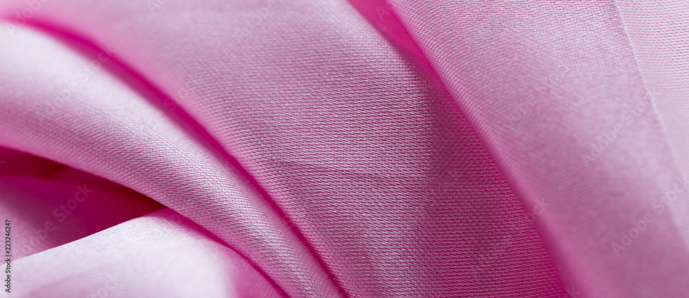 Satiny fabric macro Satiny fabric macro