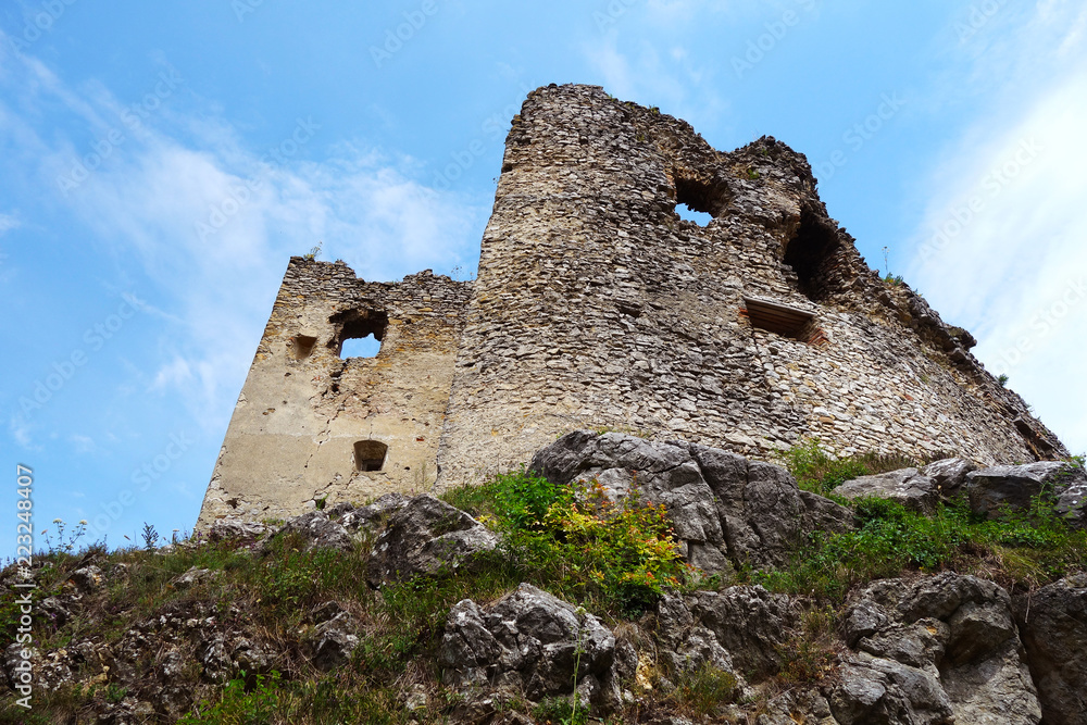 Ruins of Brekov Castle, Slovakia