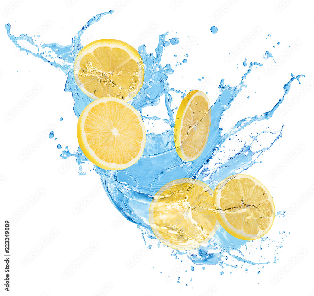 Lemon Slices In Water