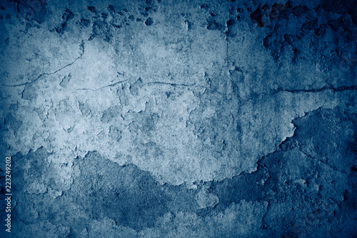 Blue grunge textured background © Stillfx