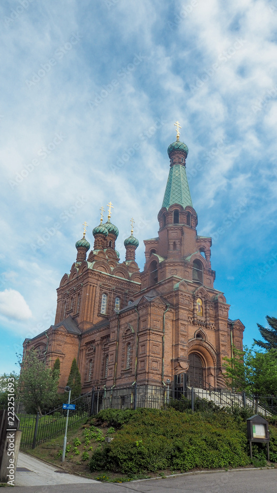 Obraz premium church of tampere in finland