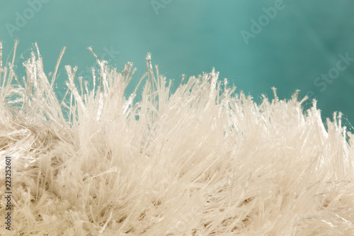 white wool as background