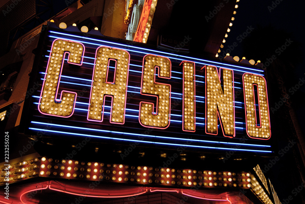 Casino sign - old Las Vegas Casino sign - old Las Vegas