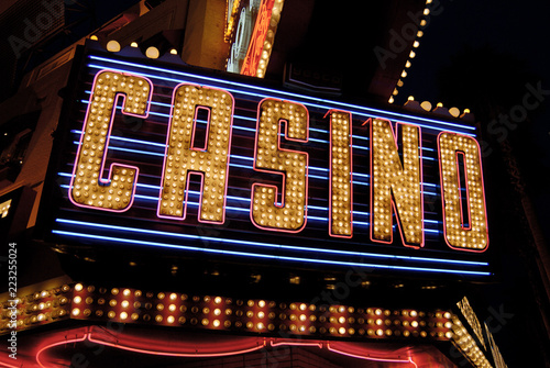 Casino sign - old Las Vegas