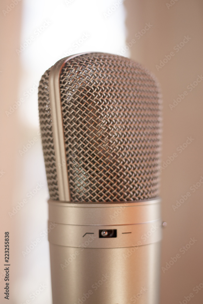 Recording studio voice microphone Recording studio voice microphone