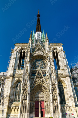 Cathedral Notre Dame of Rouen in France © Leonid Andronov
