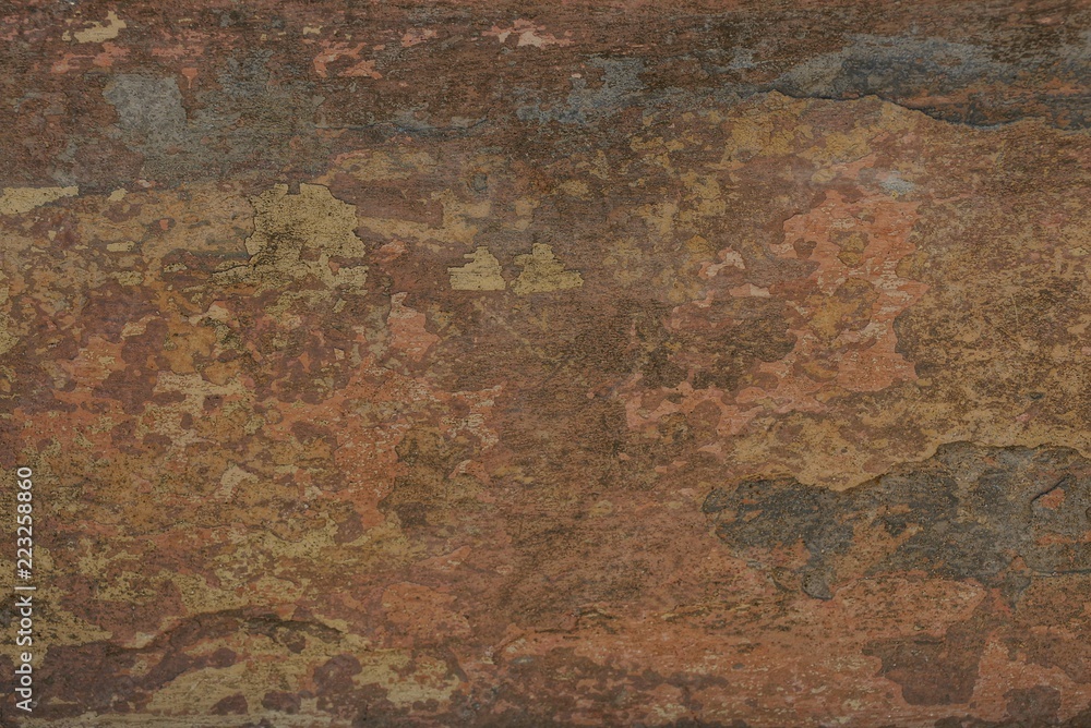 brown stone texture from an old dirty concrete wall