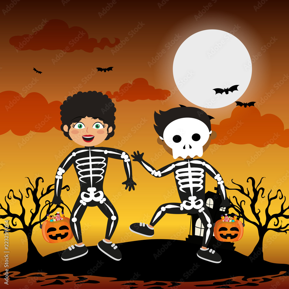 Kids and halloween Kids and halloween